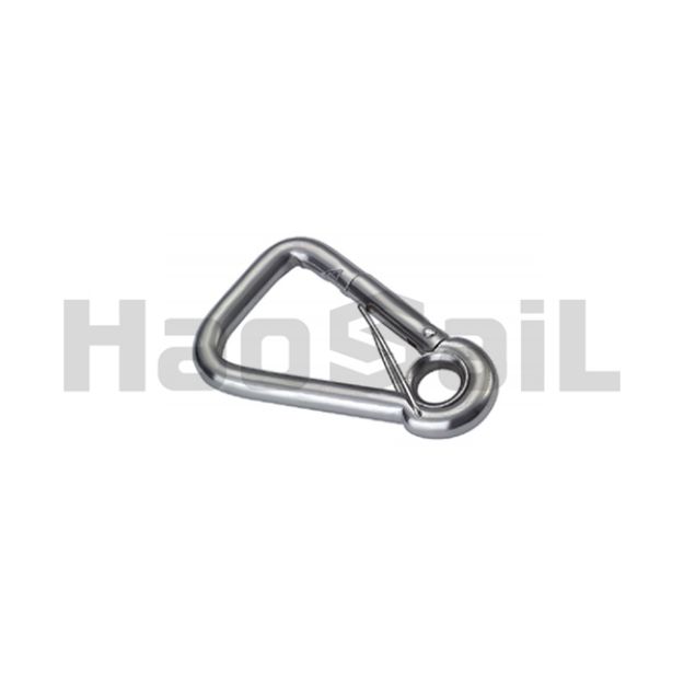 Picture of Stainless Steel Oblique Angle Snap Hook with Eye & Hook